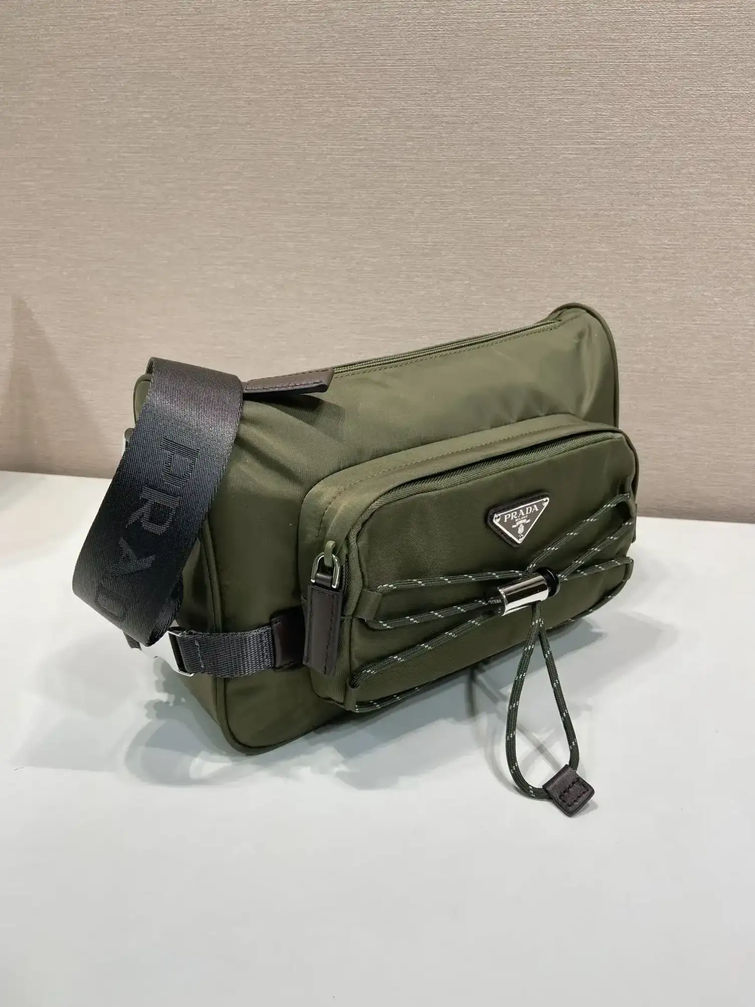 Prada Woven Leather Crossbody Bag product photo from LabelPicks