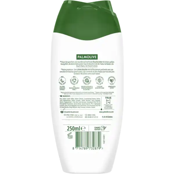 Cremedusche Naturals Milch & Honig