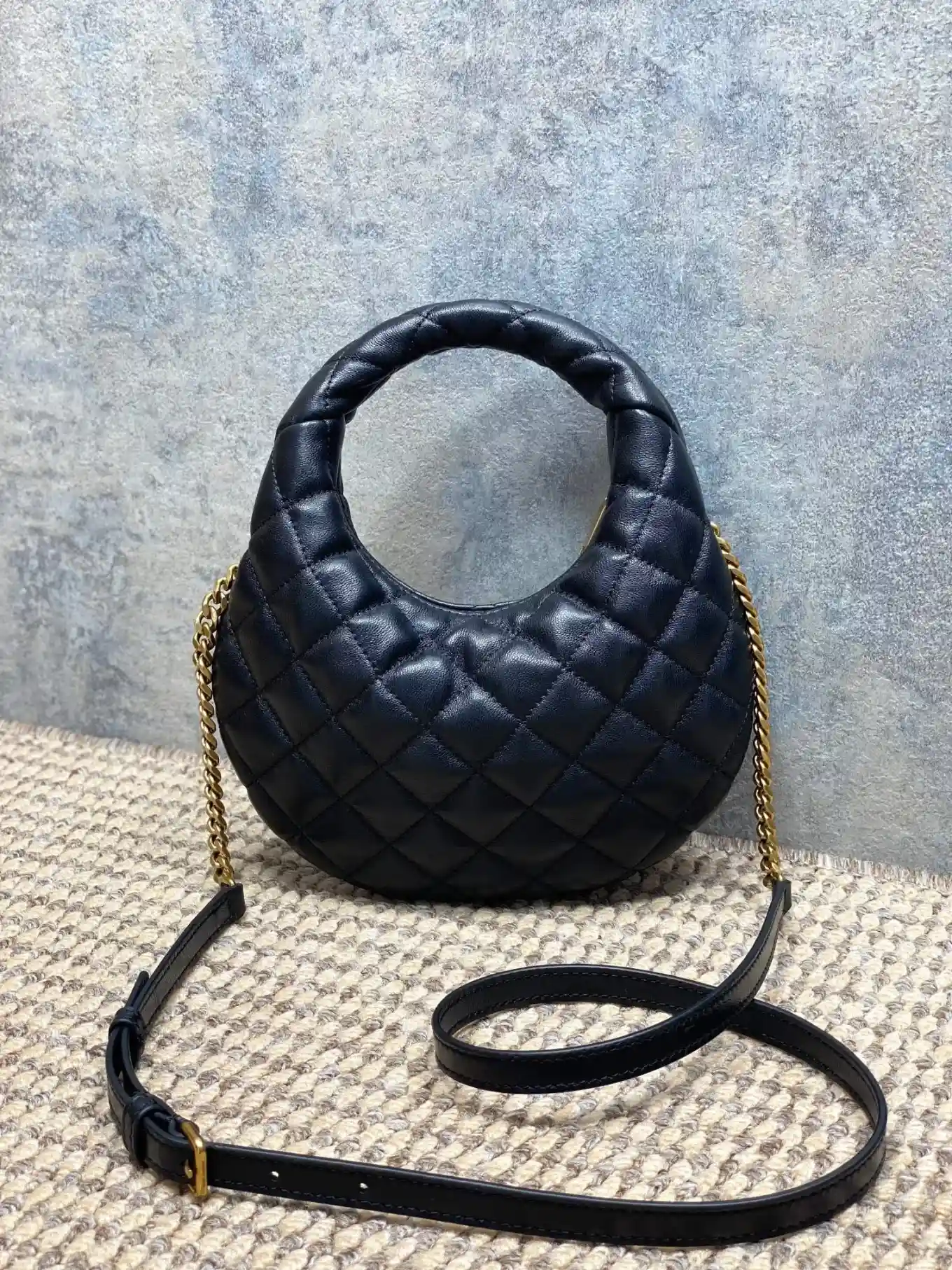 Saint Laurent Quilted Leather Hobo Bag product photo from LabelPicks