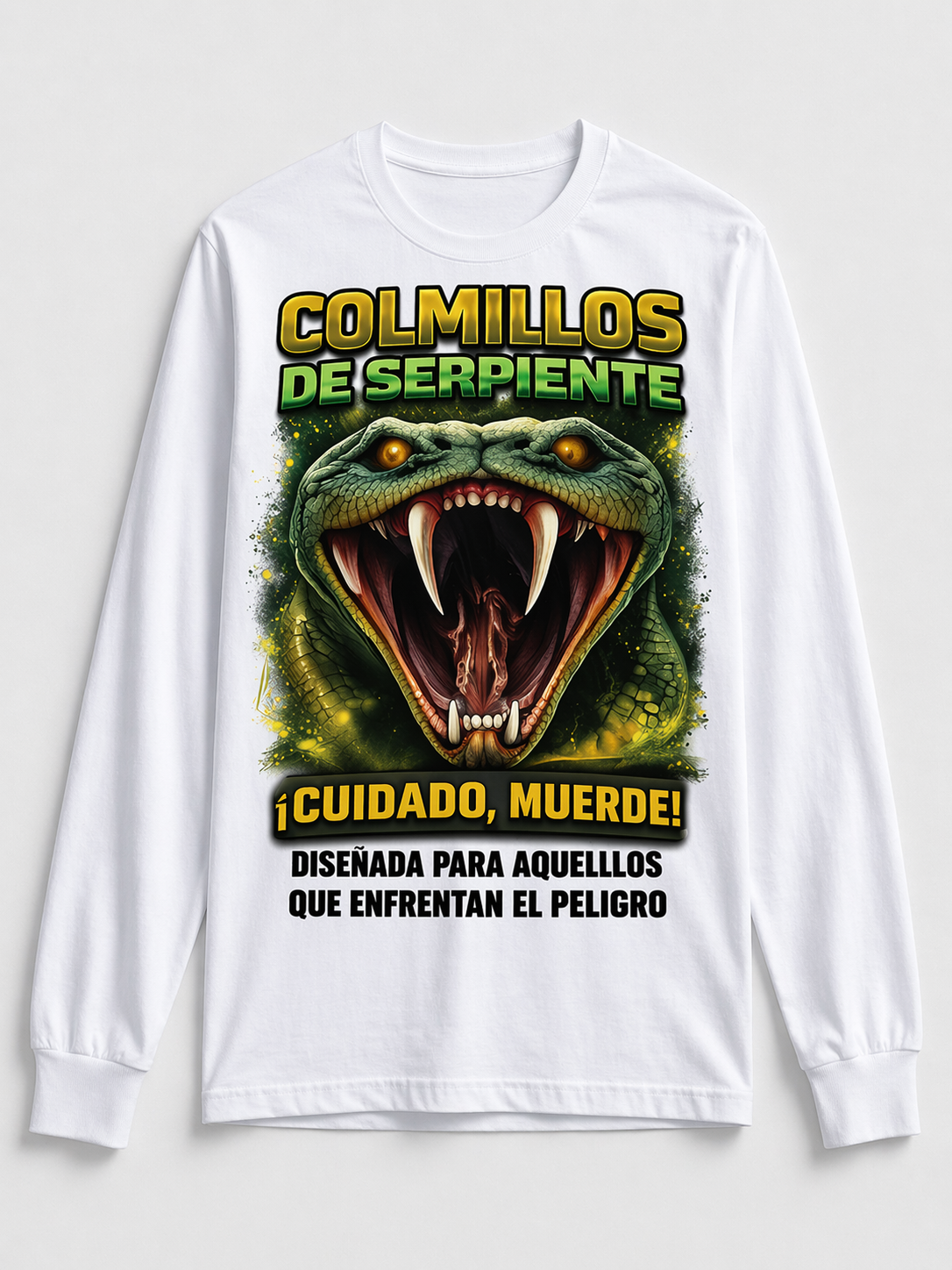 Remera Colmillos Venenosos – Soy Libre