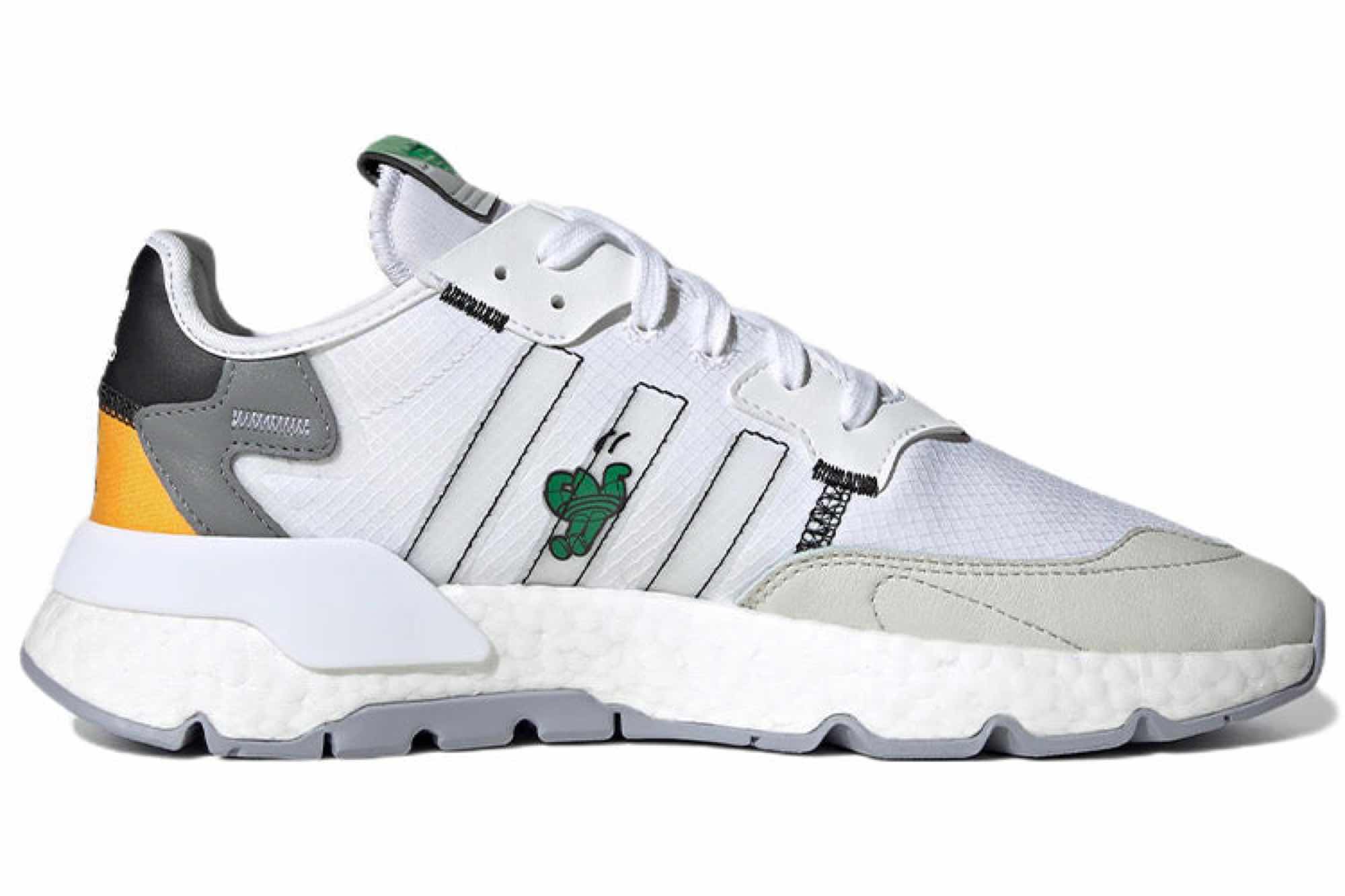 Adidas Originals Nite Jogger ‘White Beige Grey Yellow’ HP9113