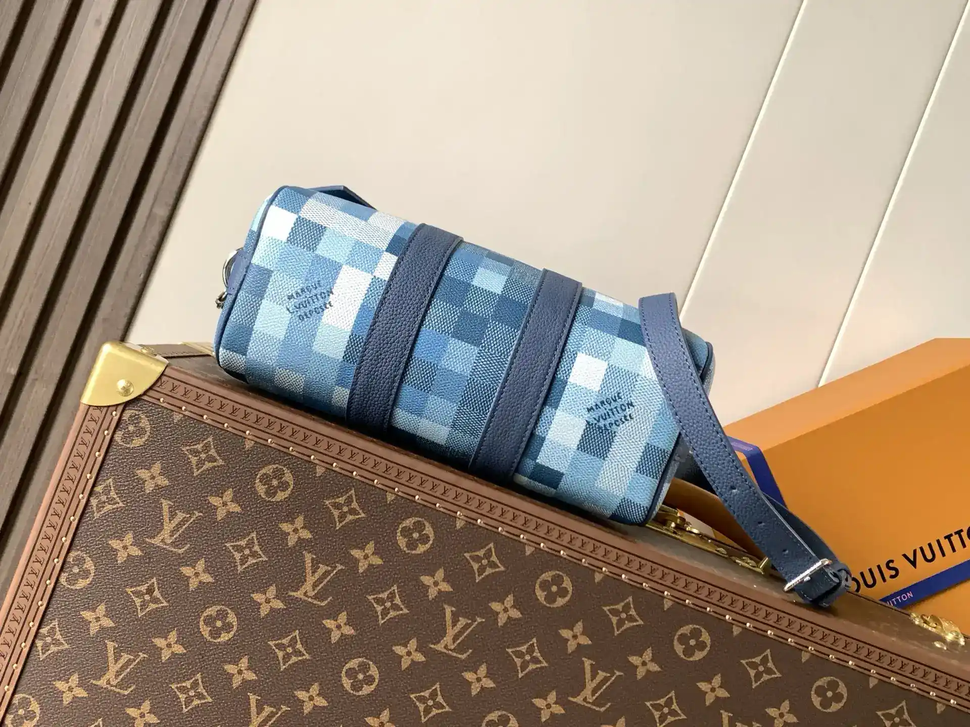 Louis Vuitton Keepall Damier Canvas Top Handle Bag product photo from LabelPicks