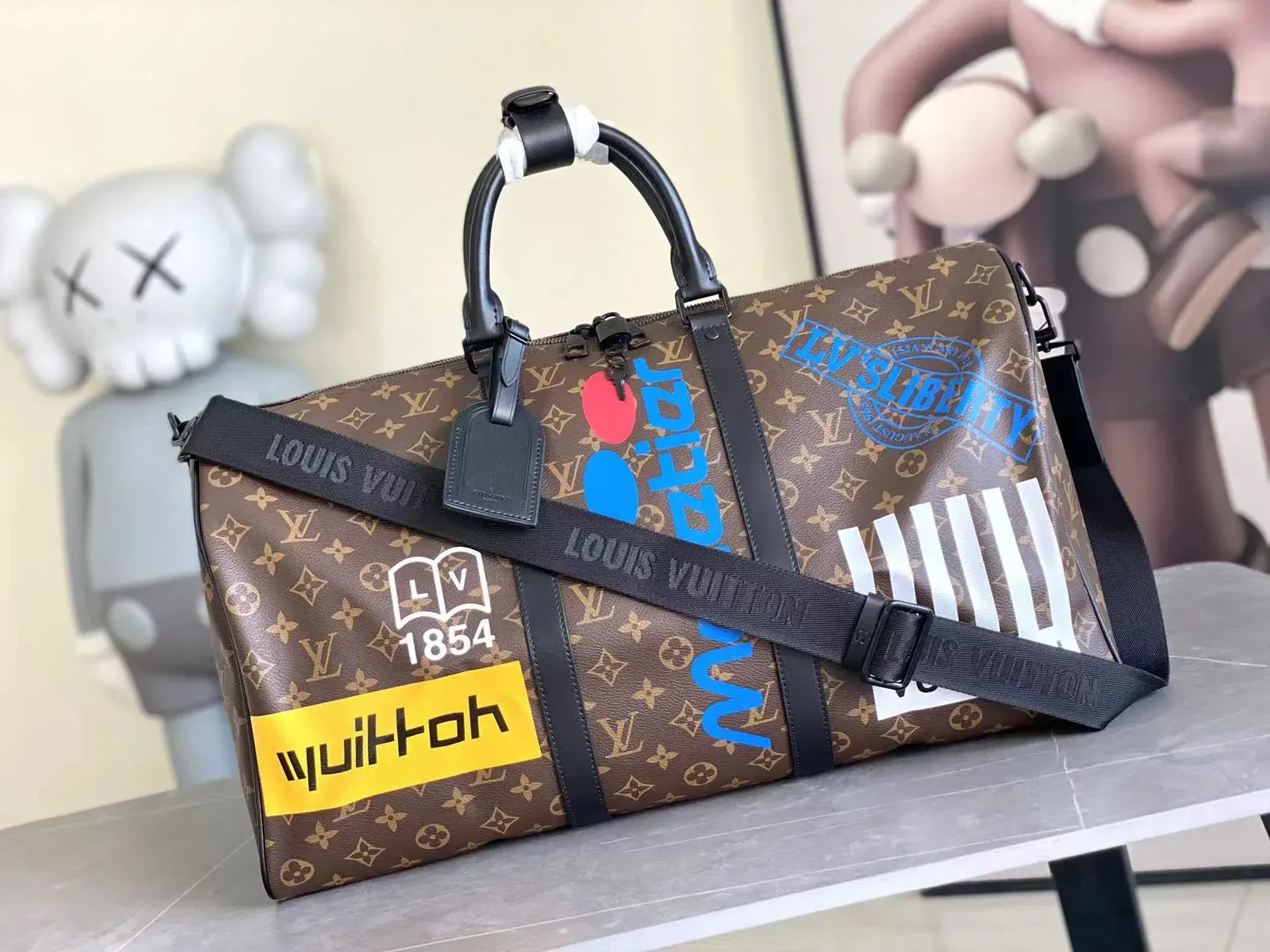 Louis Vuitton Keepall Monogram Canvas Tote Bag product photo from LabelPicks