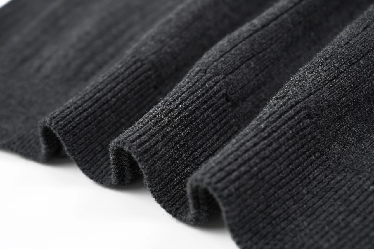 Ralph Lauren Black Ribbed Pony Embroidered Knit Polo Shirt product photo from LabelPicks