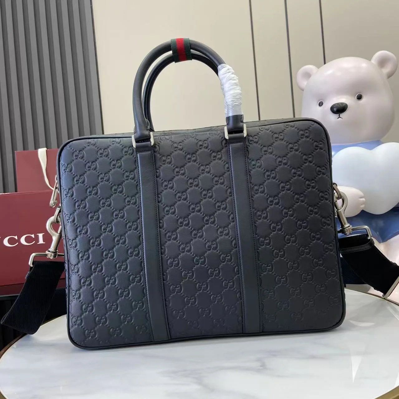 Gucci Smooth Leather Tote Bag product photo from LabelPicks