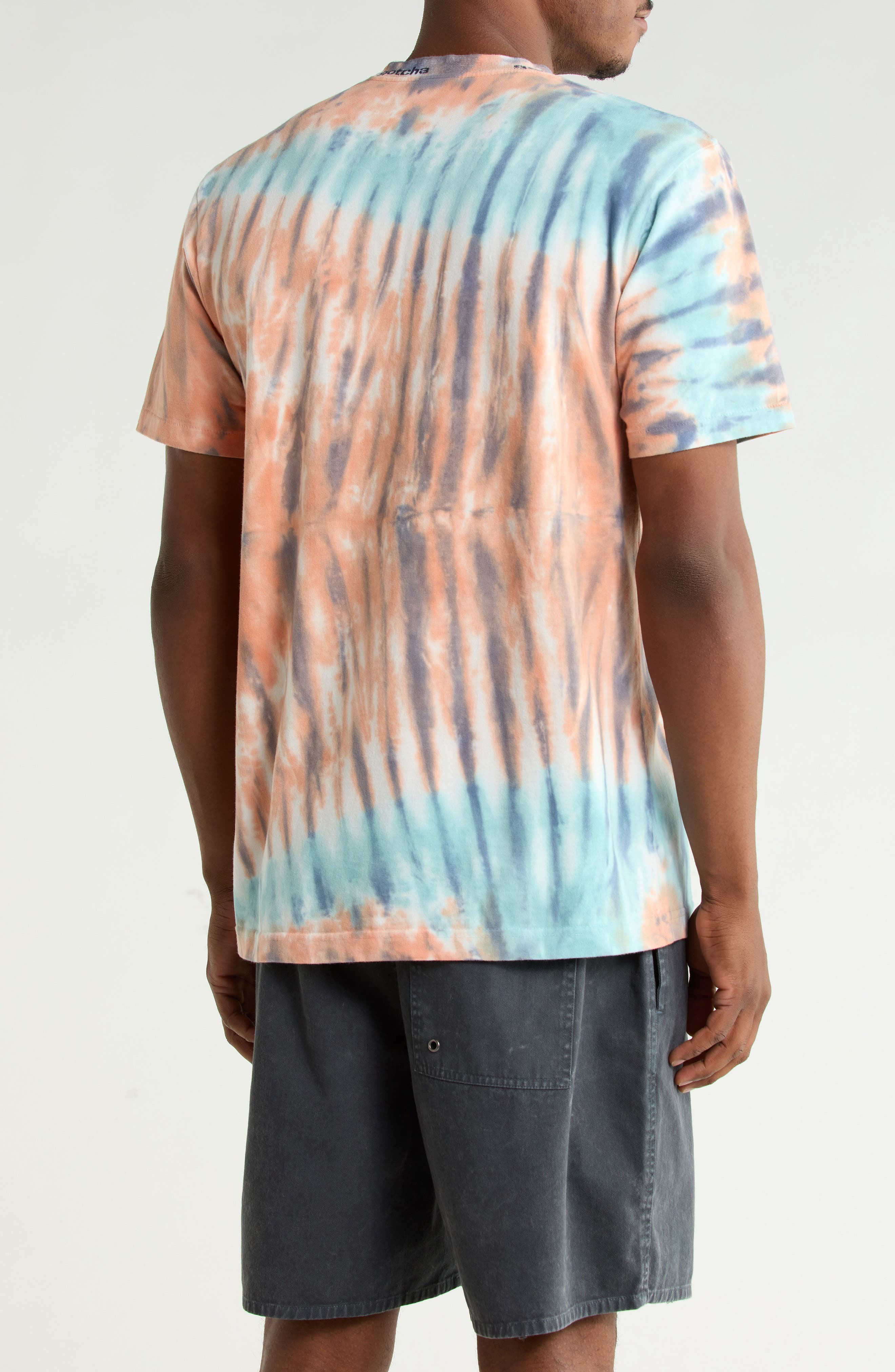 Gotcha Silverlake Tie Dye Cotton Pocket T-Shirt