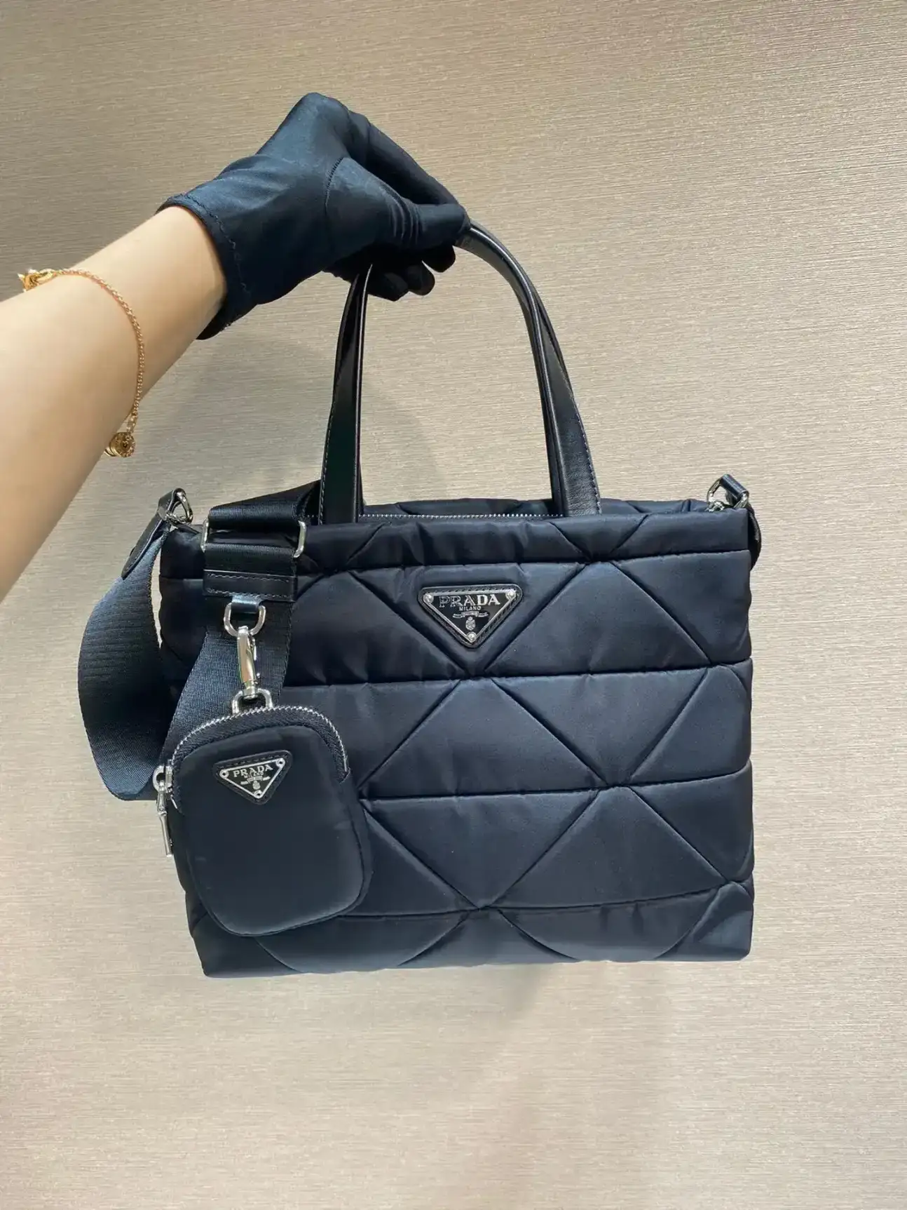 Prada Woven Leather Tote Bag product photo from LabelPicks