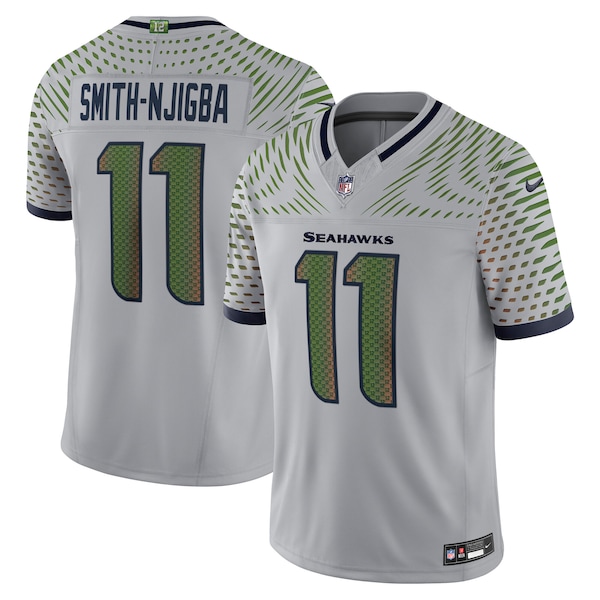 Jaxon Smith-Njigba Seattle Seahawks Nike 2025 Rivalries Collection Limited Jersey - Wolf Gray
