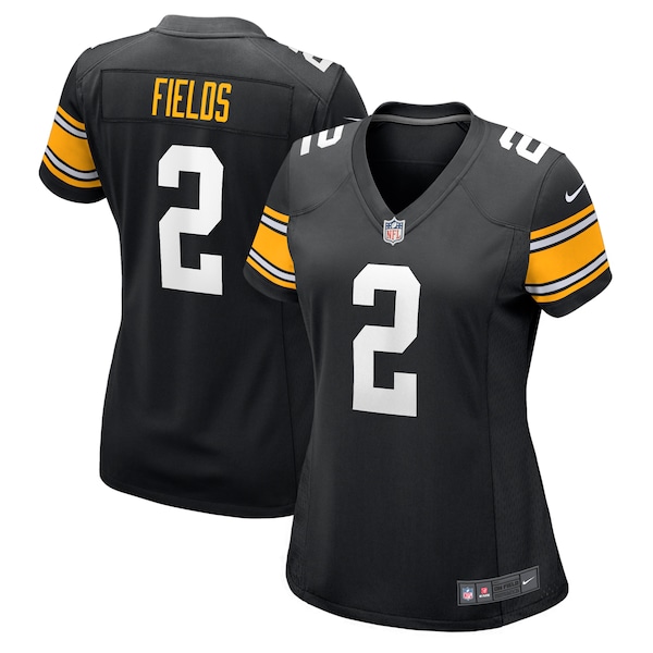 Justin Fields Pittsburgh Steelers Nike Women's   Alternate Game Jersey – Black