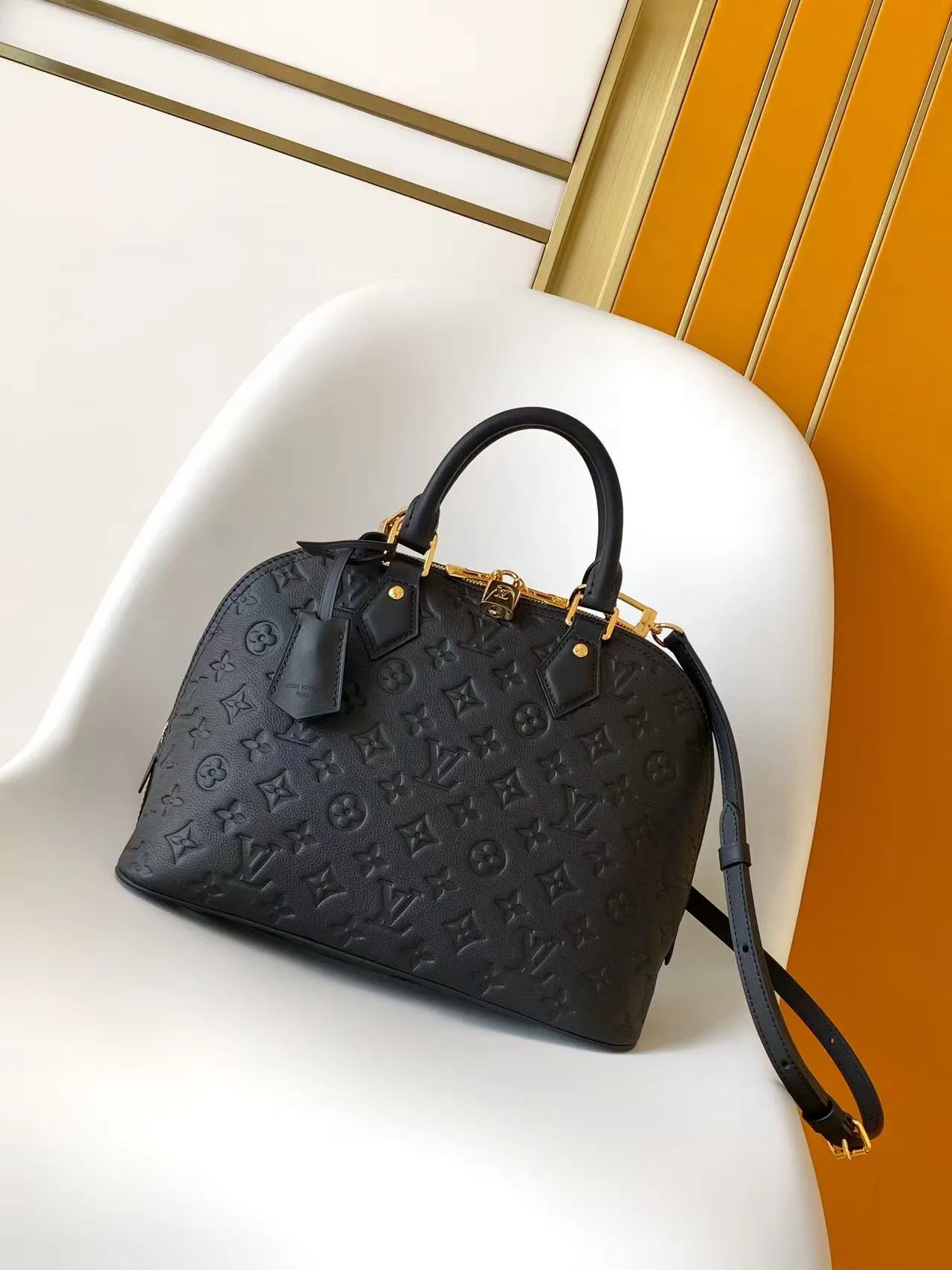Louis Vuitton Calfskin Alma Top Handle Bag product photo from LabelPicks