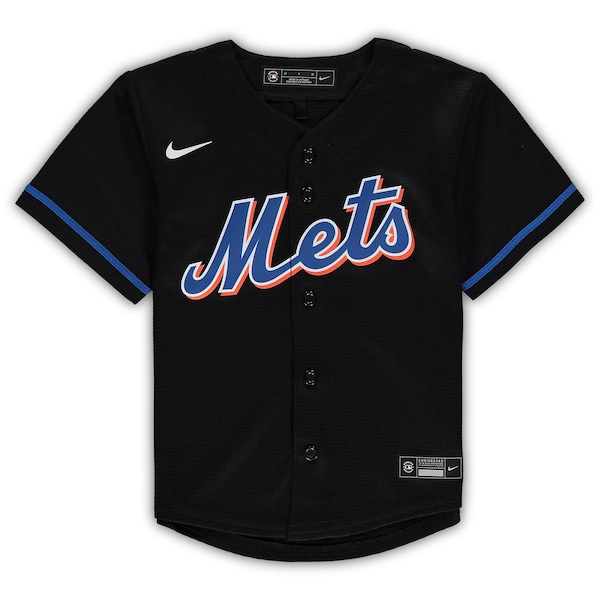 Francisco Lindor New York Mets Nike Toddler Alternate Replica Player Jersey - Black