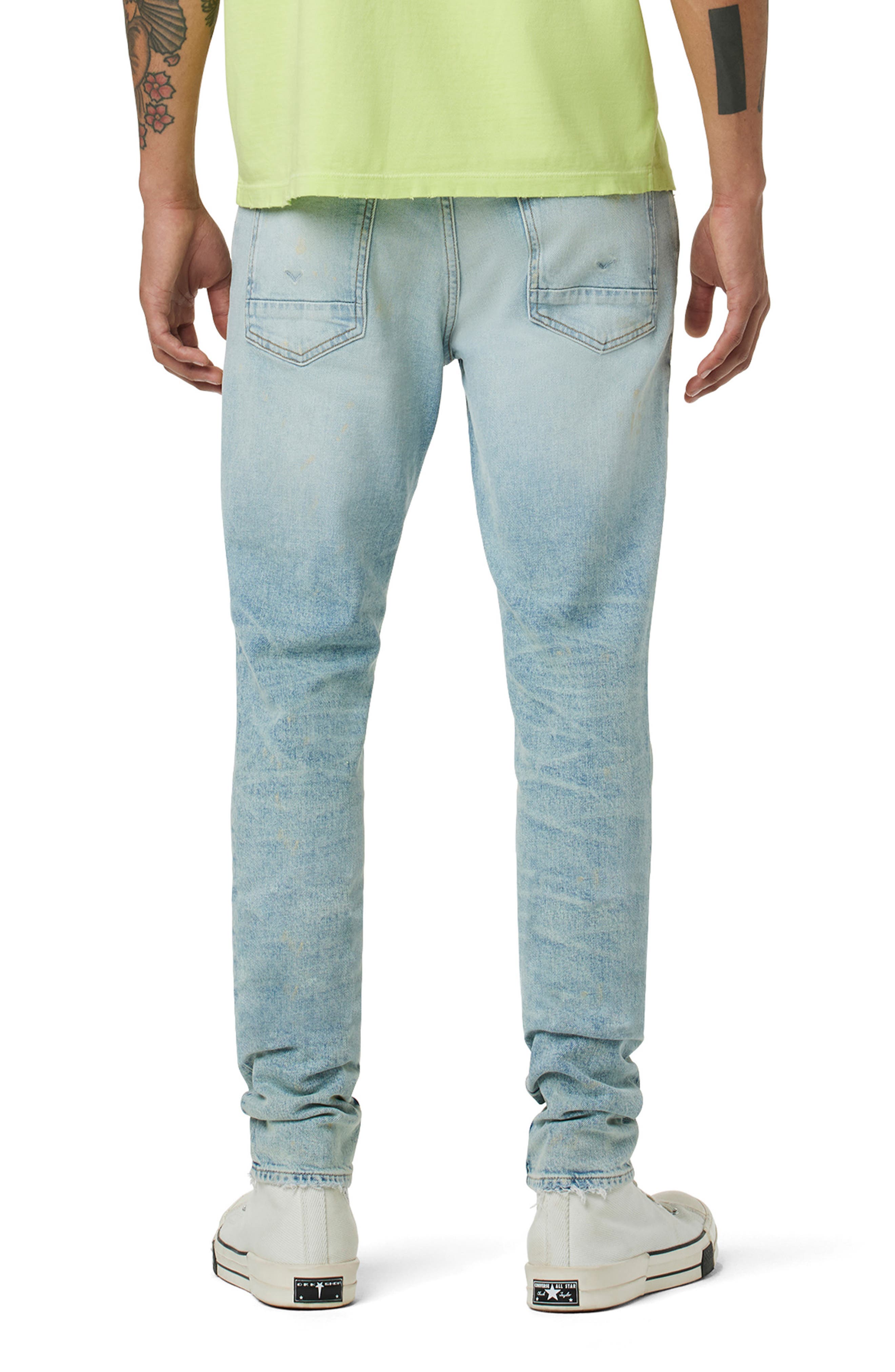 Hudson Jeans Zack Ripped Skinny Jeans