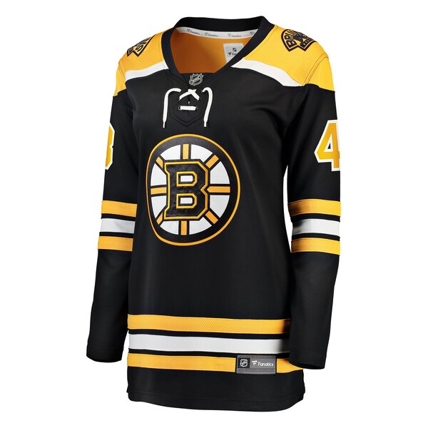 Jordan Harris Boston Bruins  Women's Home Breakaway Jersey - Black