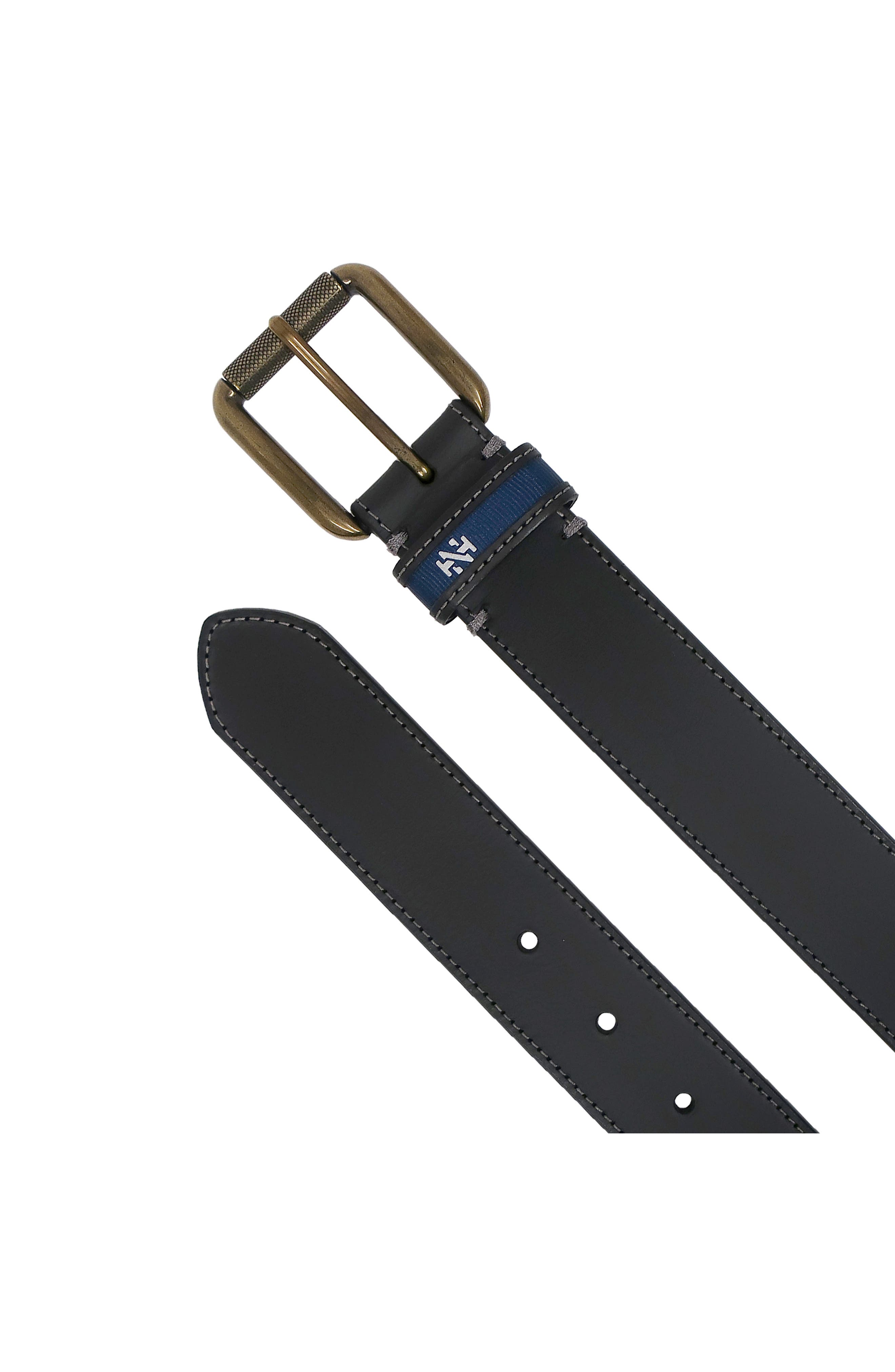 IZOD Edge Stitch Leather Belt