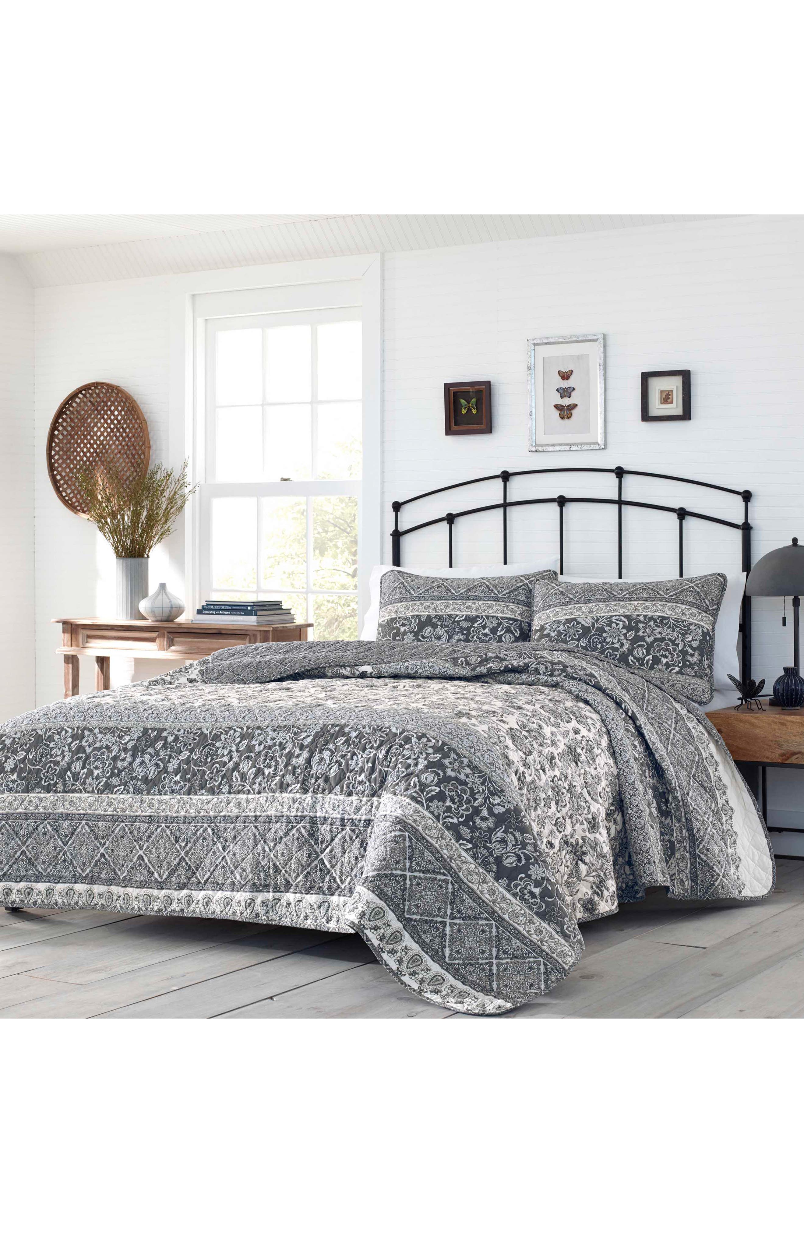 STONE COTTAGE Abbey 136 Thread Count Cotton Quilt Set