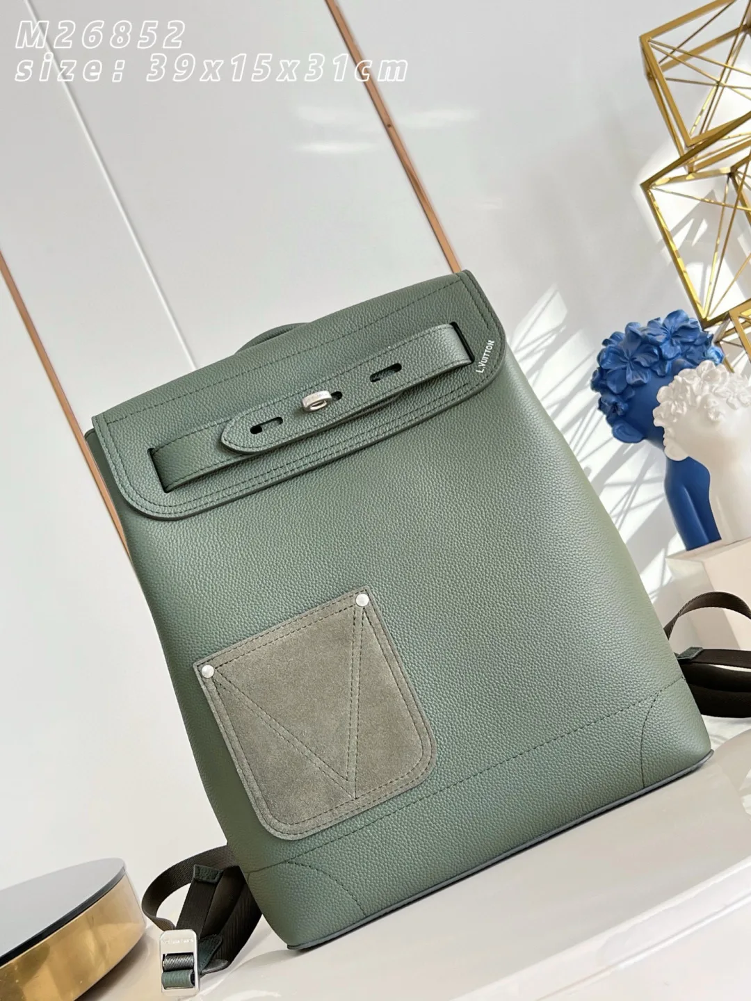 Louis Vuitton Grained Leather Backpack product photo from LabelPicks