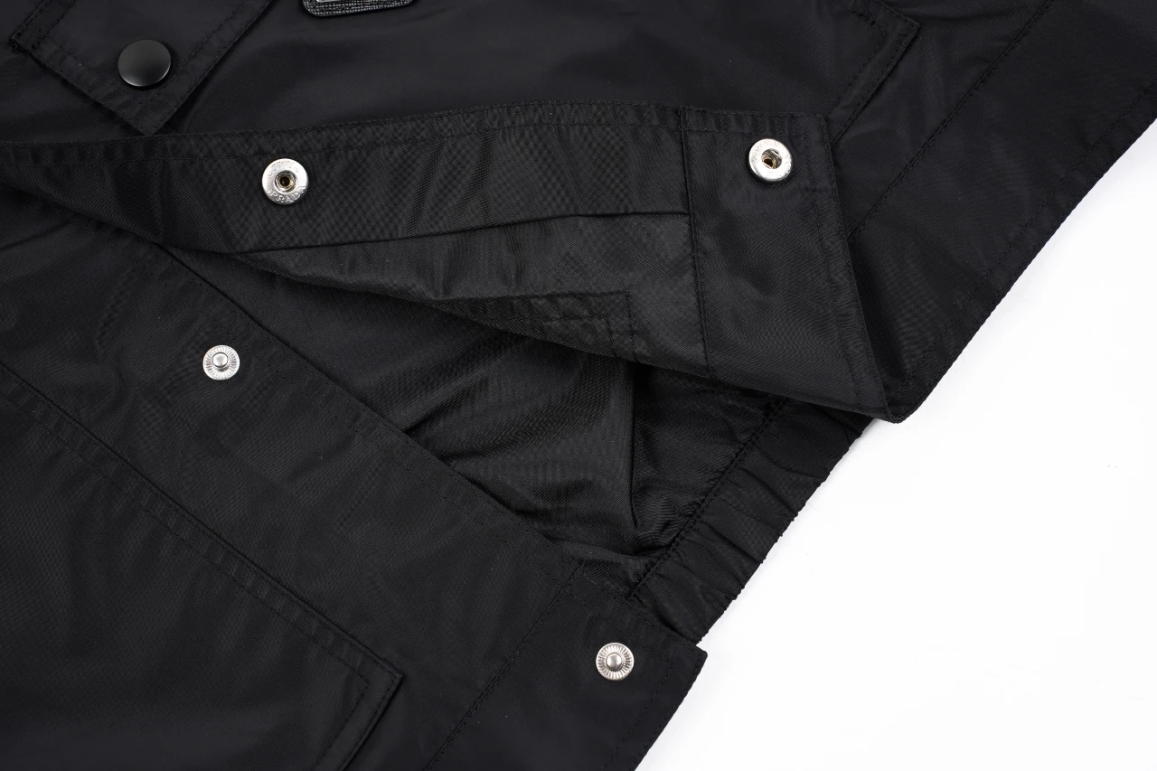 Prada Black Two-Pocket Triangle Logo Jacket product photo from LabelPicks