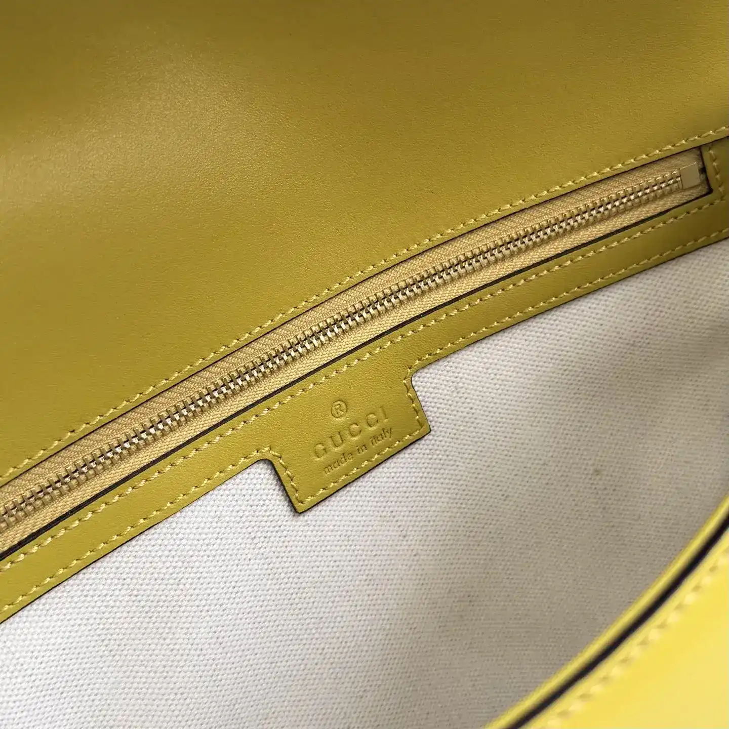 Gucci Yellow GG Supreme Canvas Crossbody Bag product photo from LabelPicks