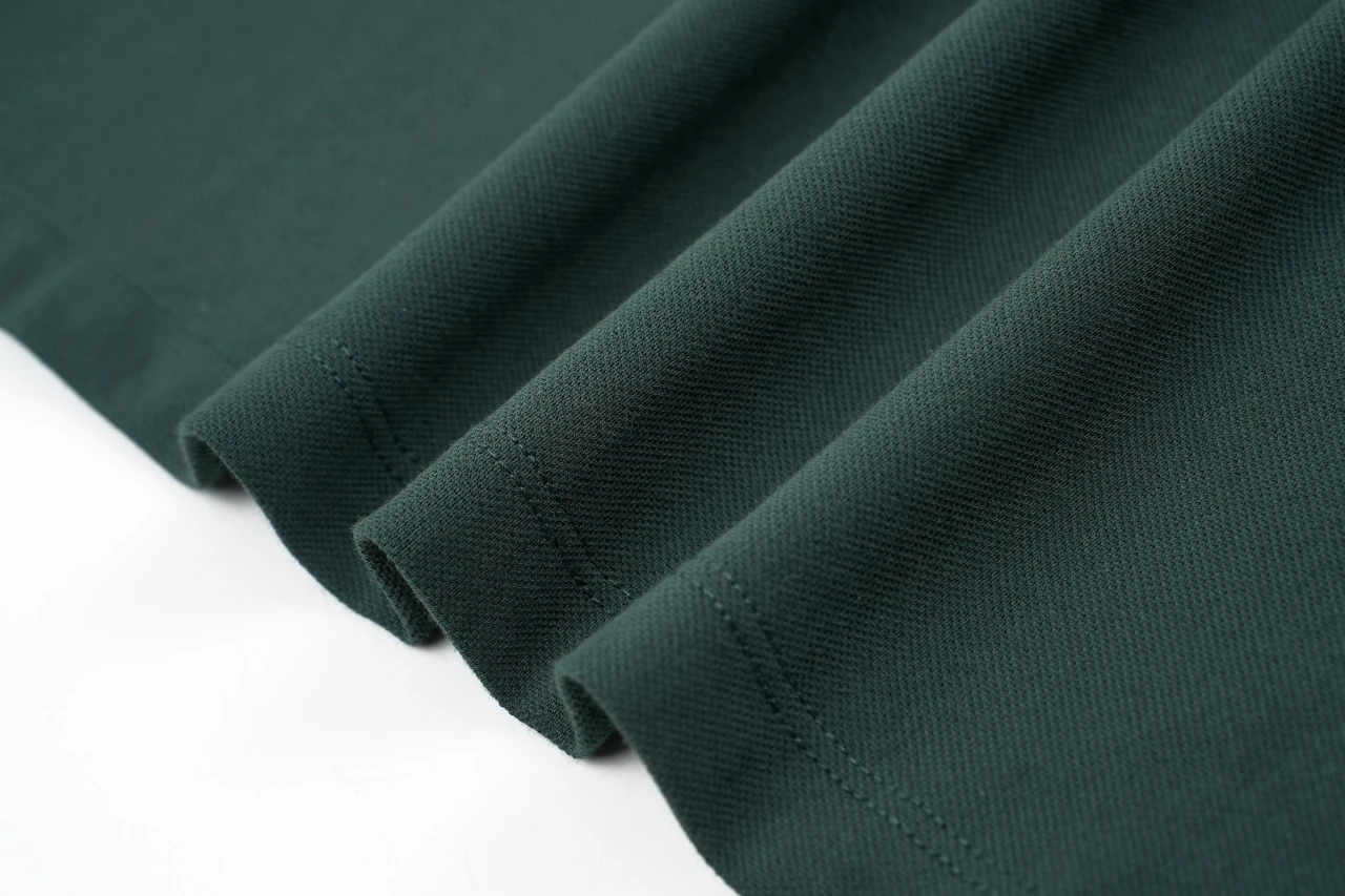 Miu Miu Dark Green Small Logo Embroidered Long Sleeve Polo Shirt product photo from LabelPicks