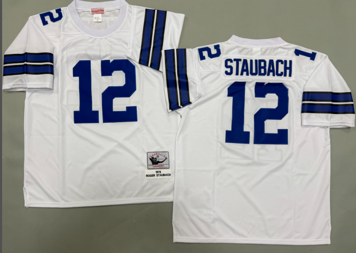 Roger Staubach Dallas Cowboys Authentic Throwback Retired Player Jersey