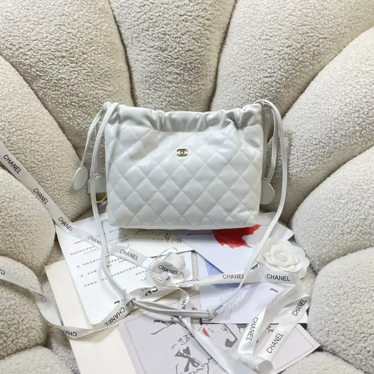 Chanel Quilted Leather Bucket Bag product photo from LabelPicks