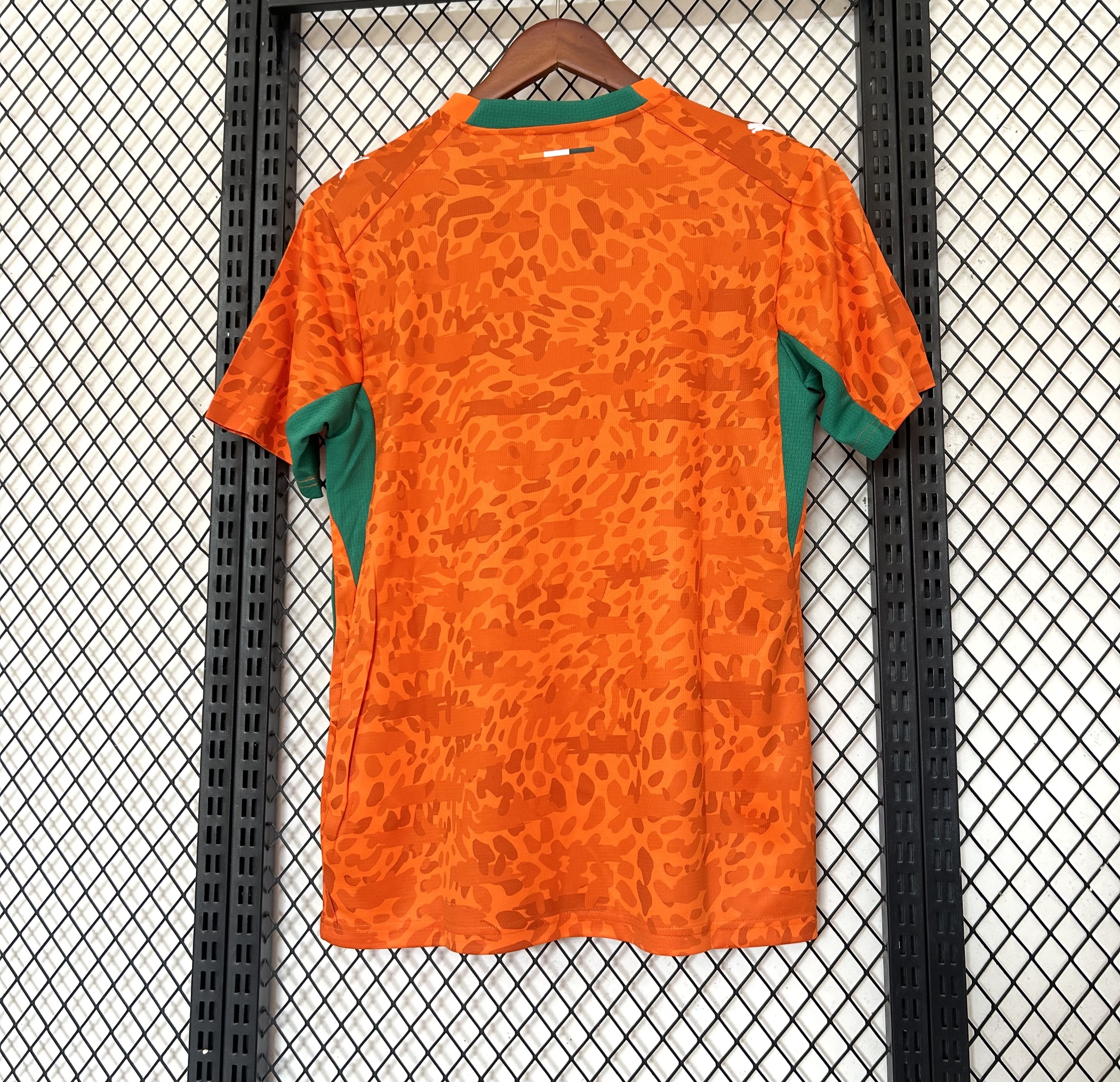 Ivory Coast National Team Puma 2026 Home Jersey - Orange / Green