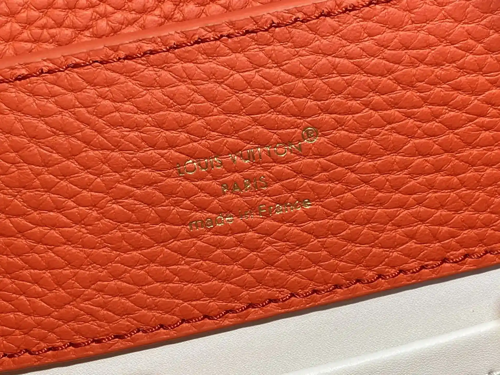 Louis Vuitton Red Capucines Top Handle Bag product photo from LabelPicks