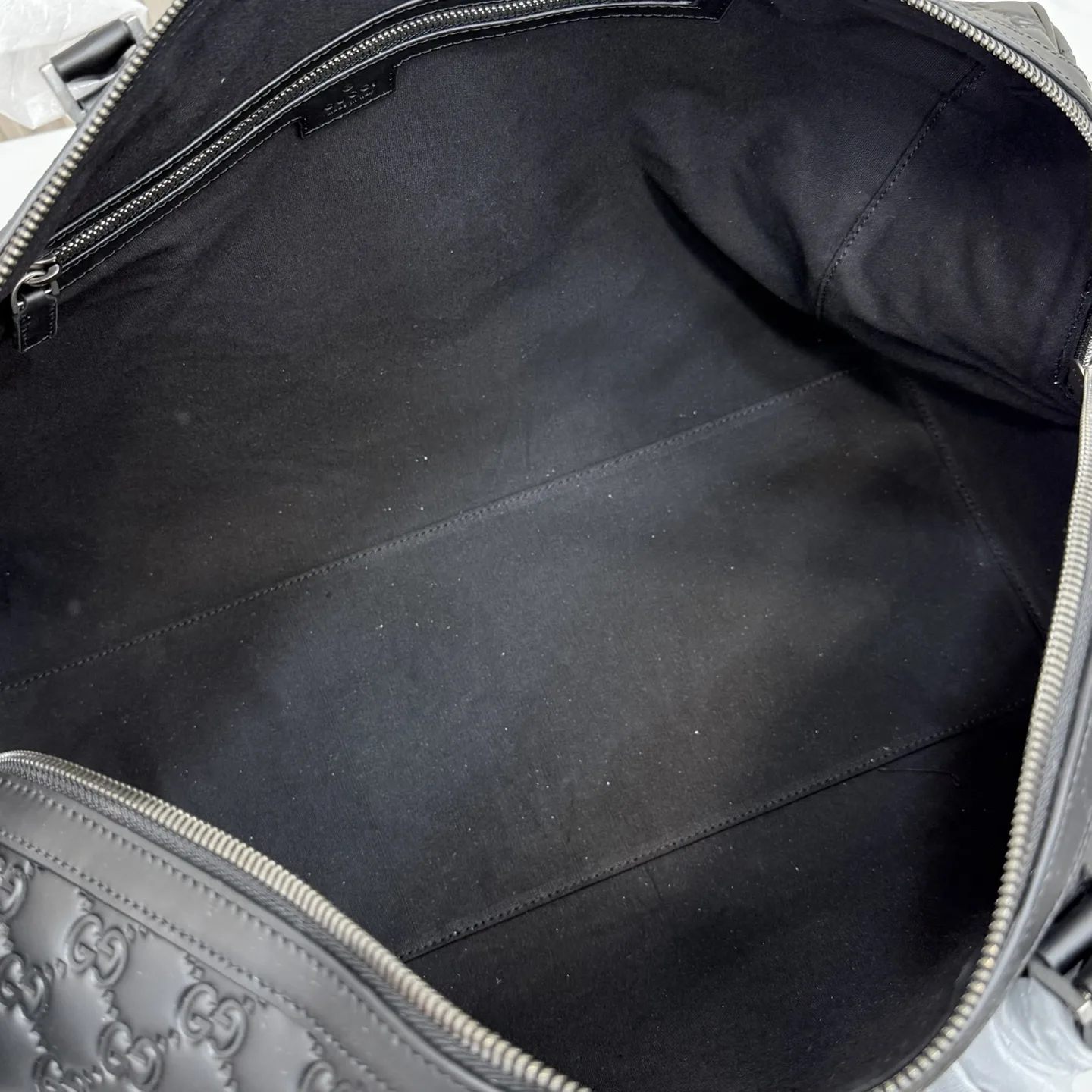 Gucci Black Smooth Leather Tote Bag product photo from LabelPicks