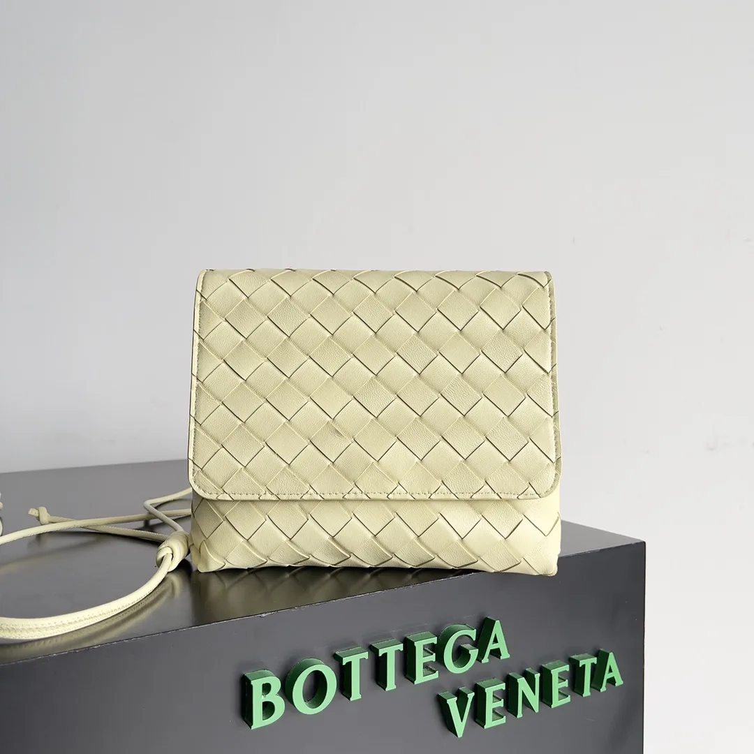 Bottega Veneta Intrecciato Woven Leather Crossbody Bag product photo from LabelPicks