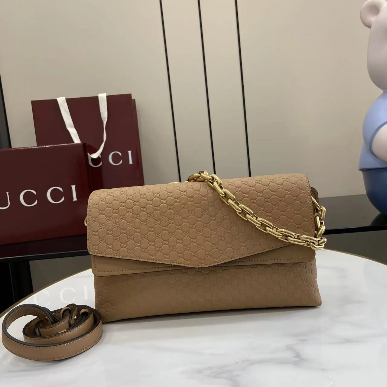 Gucci GG Supreme Canvas Shoulder Bag product photo from LabelPicks