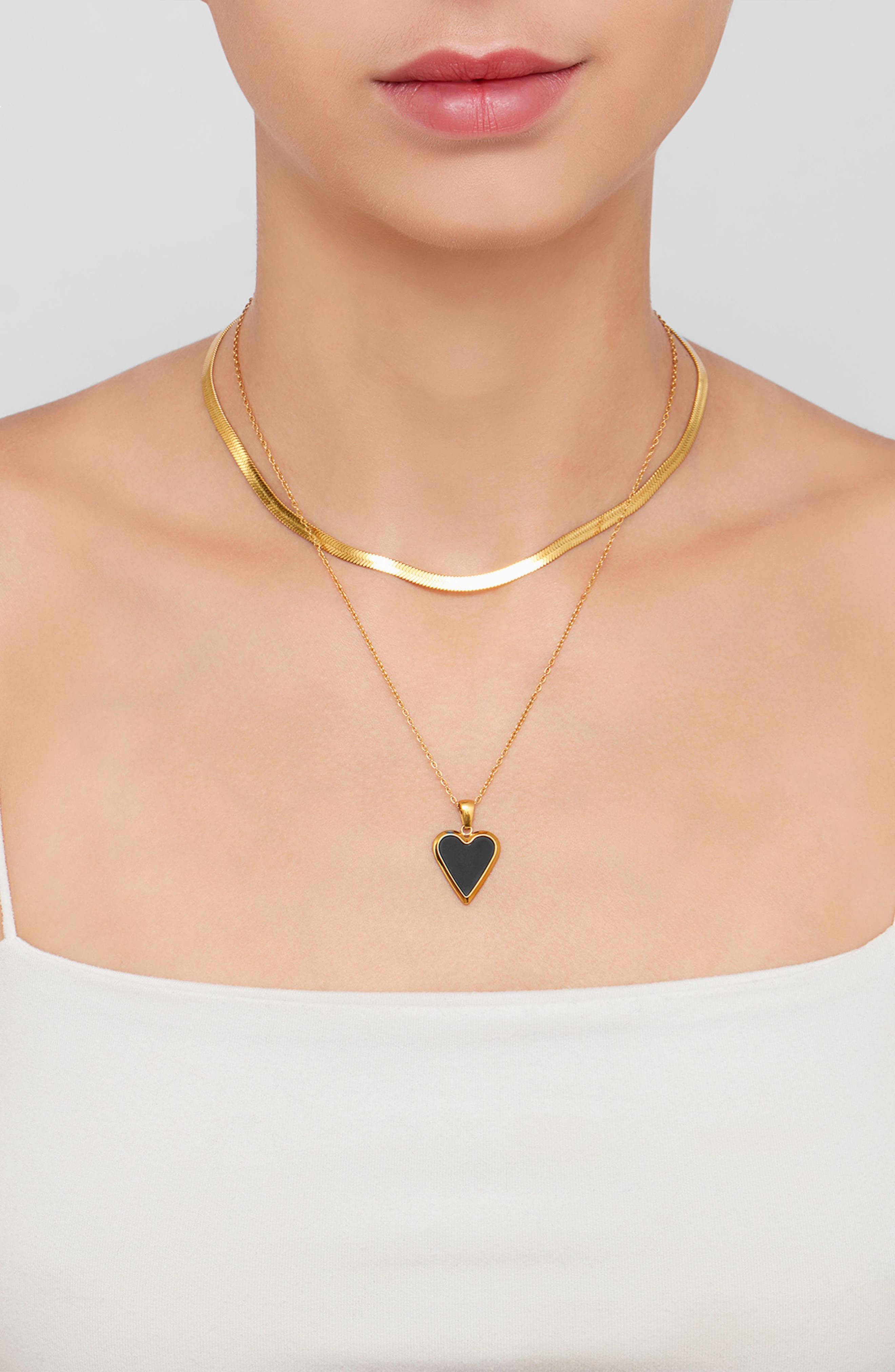 Adornia Set of 4 Necklaces