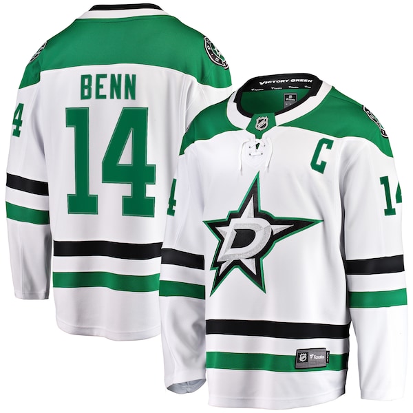 Jamie Benn Dallas Stars   Breakaway Jersey - White