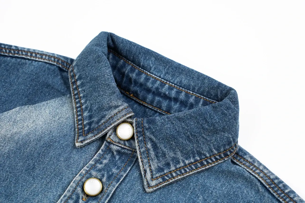 Louis Vuitton Sun Faded Washed Denim Jacket product photo from LabelPicks