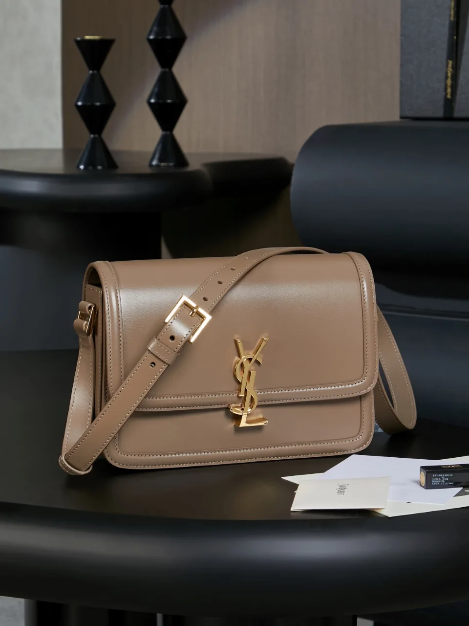Saint Laurent Calfskin Solferino Shoulder Bag product photo from LabelPicks