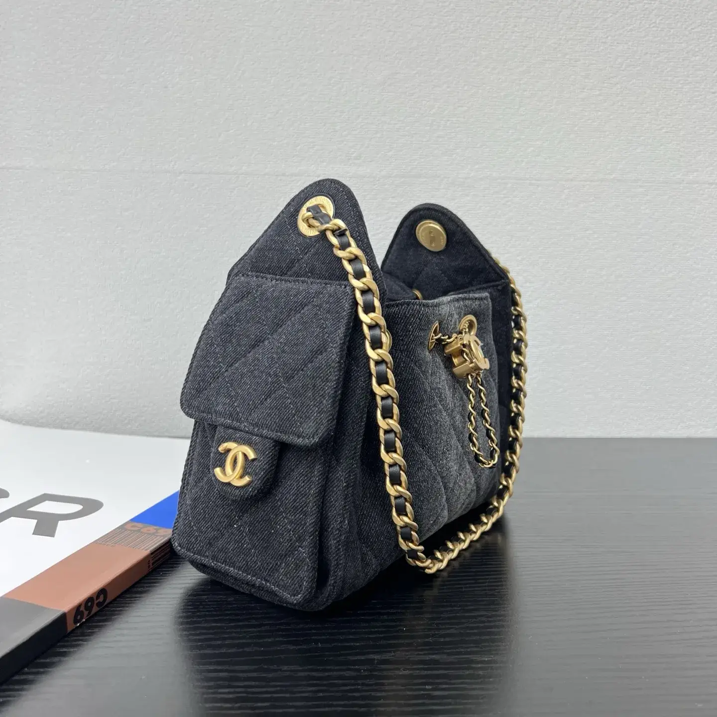 Chanel Denim Bucket Bag product photo from LabelPicks