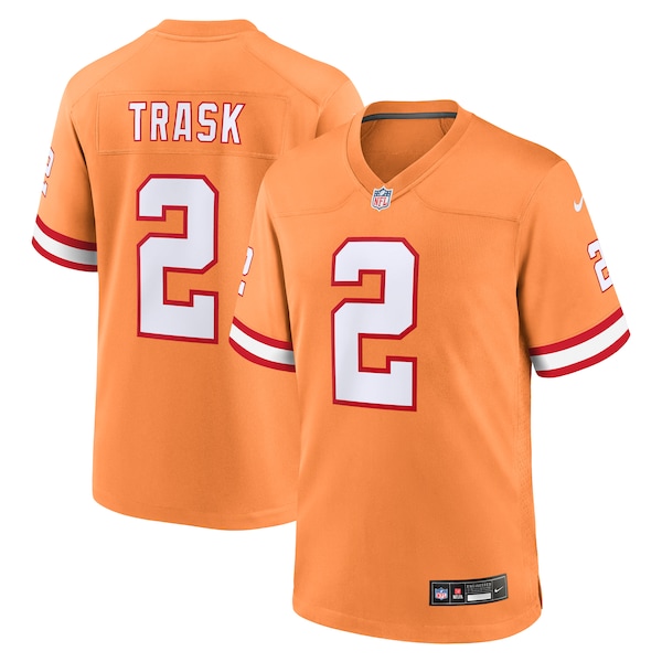 Kyle Trask Tampa Bay Buccaneers Nike Throwback Game Jersey - Orange/Red