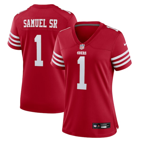 Deebo Samuel Sr San Francisco 49ers Nike Women's Game Jersey - Scarlet/White