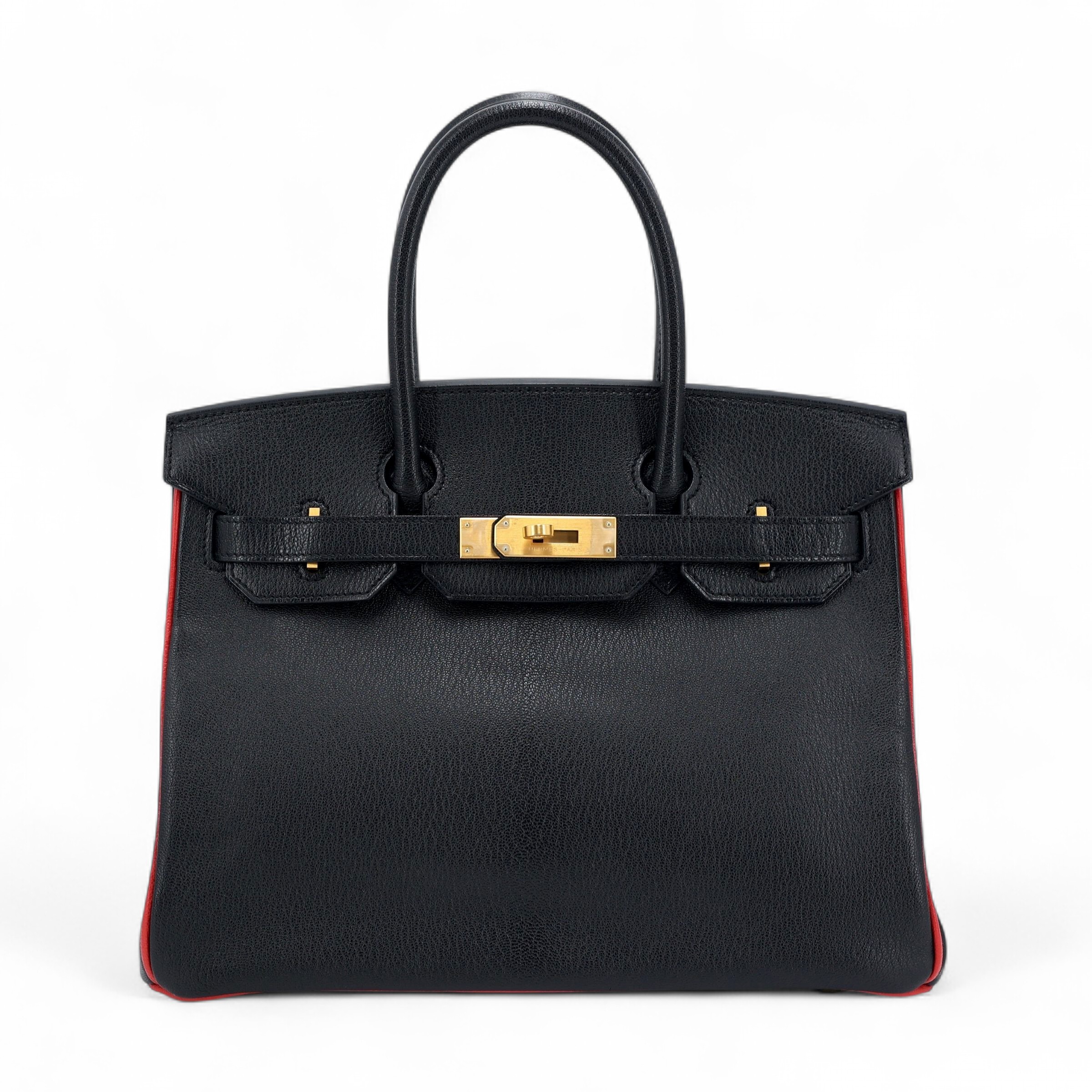HERMÈS Chevre Birkin 30 handbag