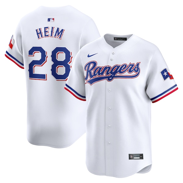 Jonah Heim Texas Rangers Nike Home Limited Player Jersey - White