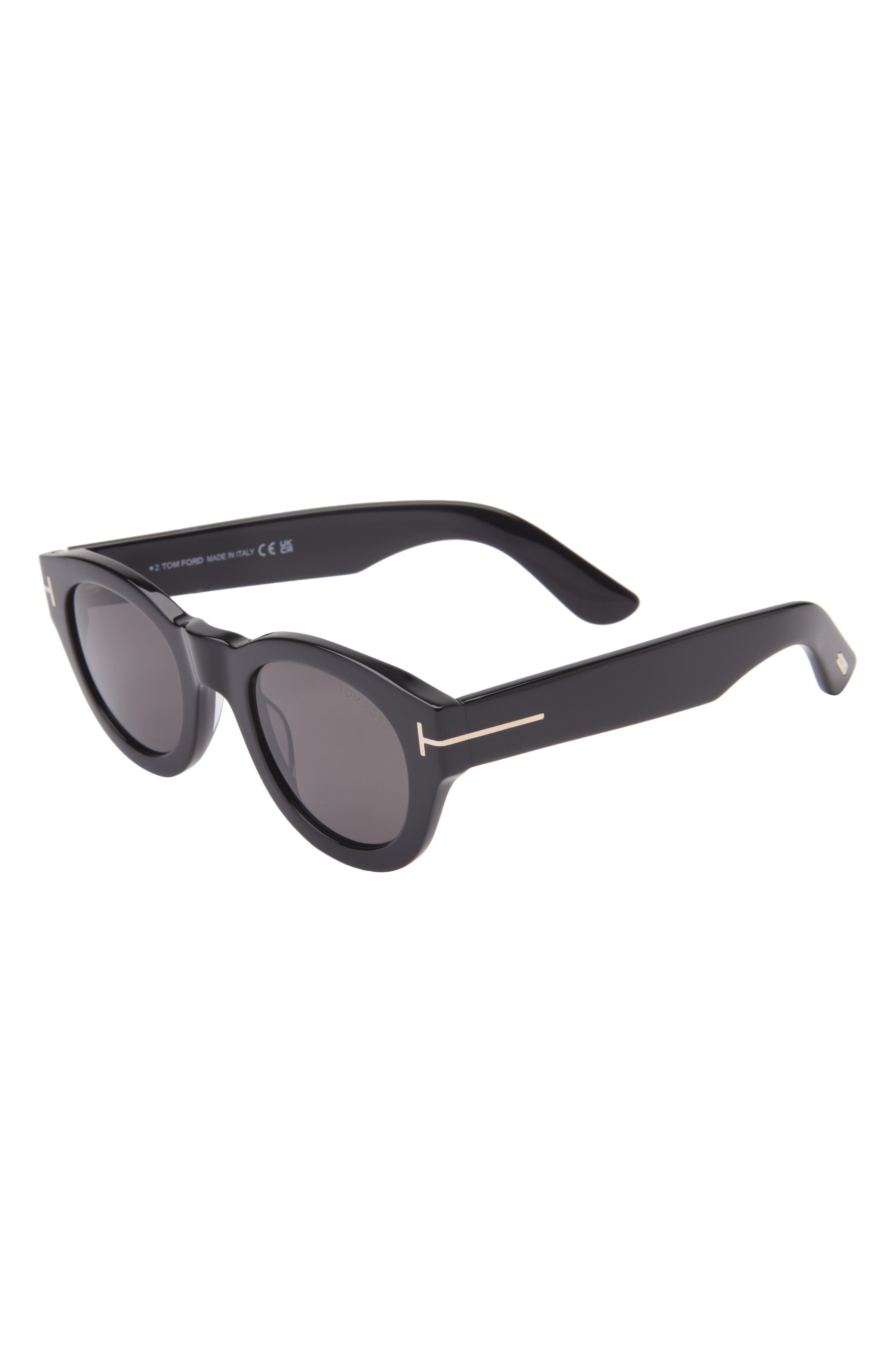 TOM FORD Lucinda 48mm Round Sunglasses