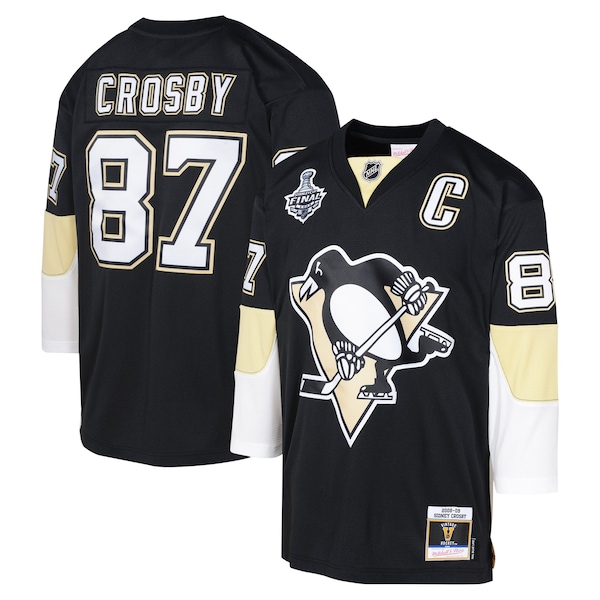 Sidney Crosby Pittsburgh Penguins Youth 2008 Blue Line Player Jersey - Black