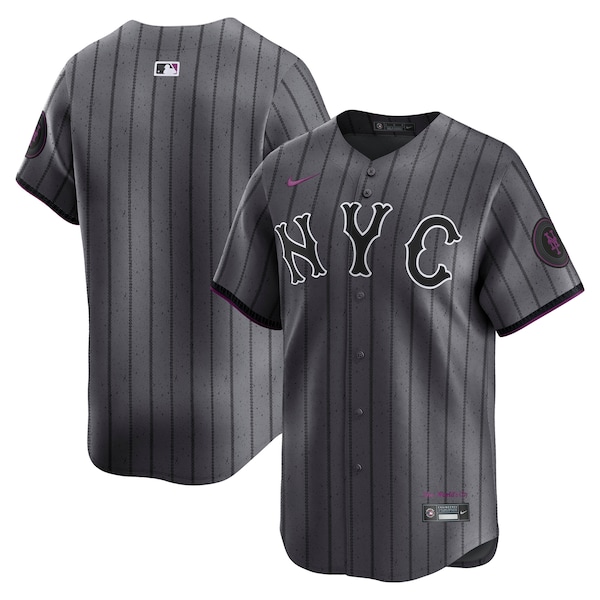 New York Mets Nike City Connect Limited Jersey - Gray