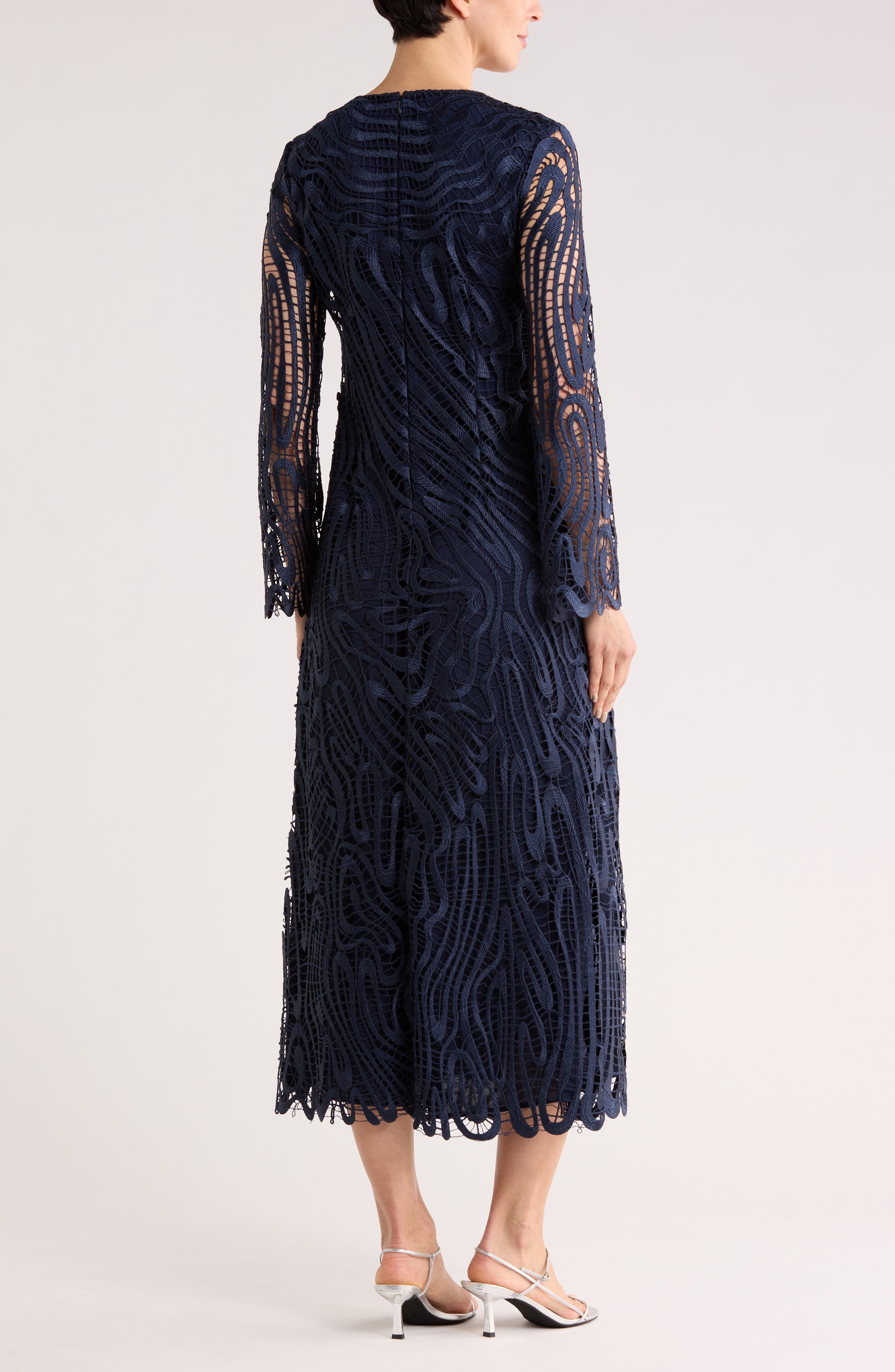Simkhai Vanina Lace Long Sleeve Dress
