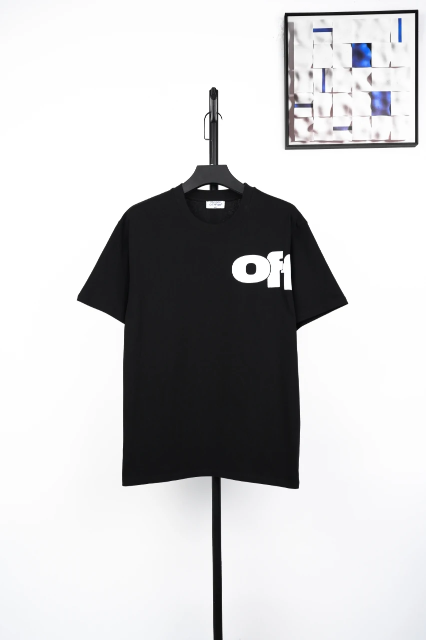 Off-White Black Bold Logo Letter T-Shirt product photo from LabelPicks