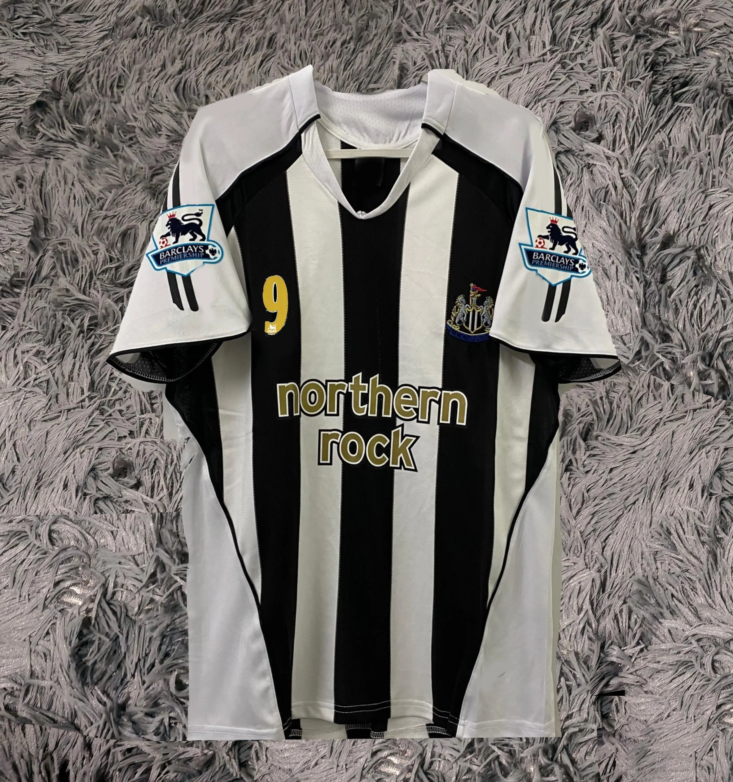 Alan Shearer SIGNED Newcastle 05/07 Home Jersey/Shirt - COA - 2007 Retro