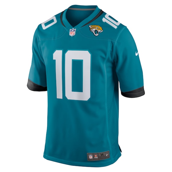 Mac Jones Jacksonville Jaguars Nike Team Game Jersey -  Teal