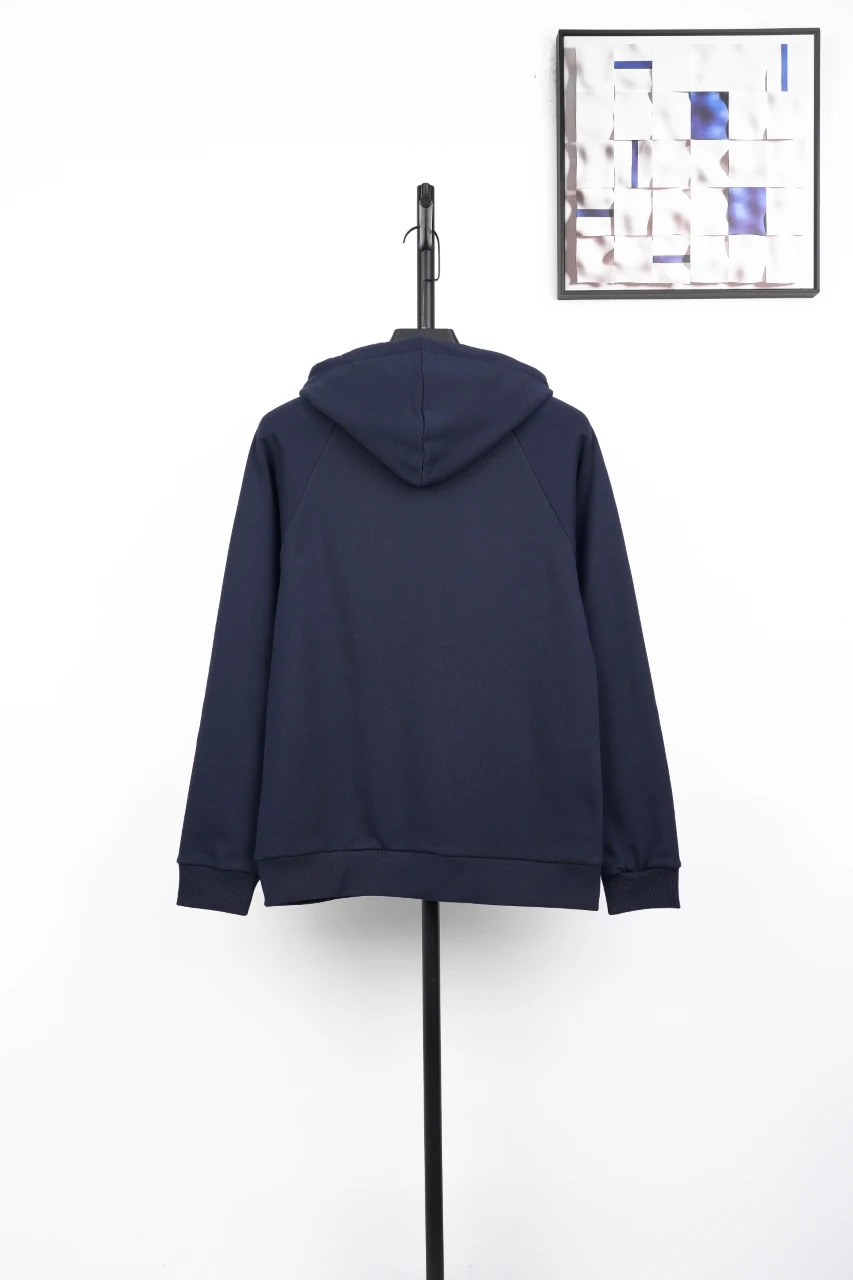 CELINE Navy CL Embroidered Hoodie product photo from LabelPicks