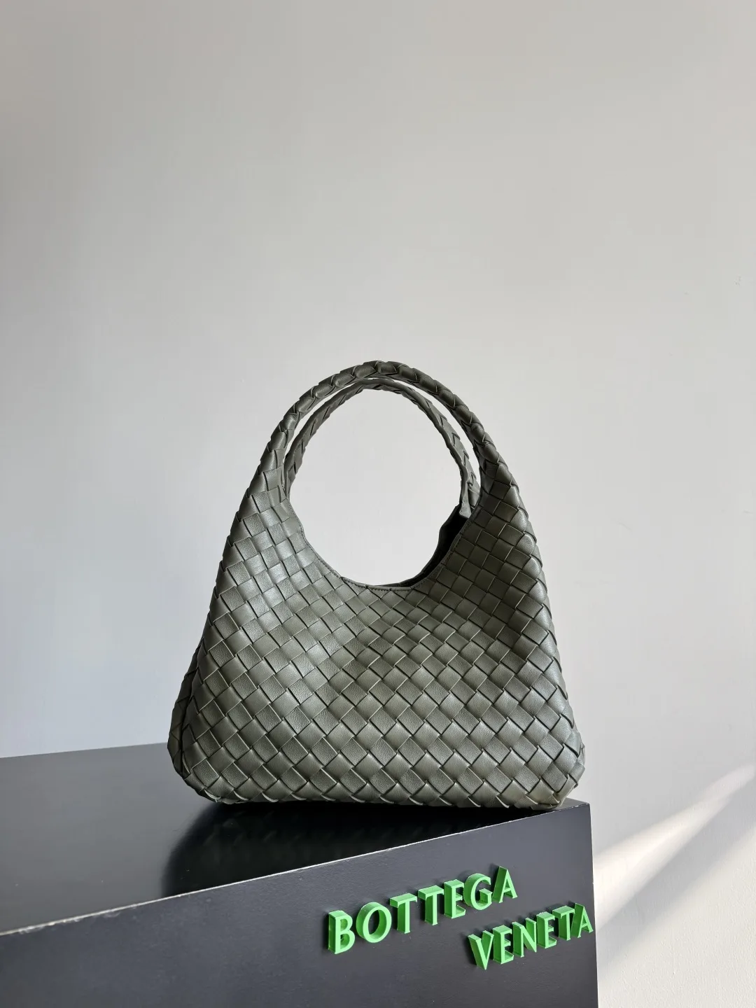 Bottega Veneta Campana Intrecciato Woven Leather Hobo Bag product photo from LabelPicks