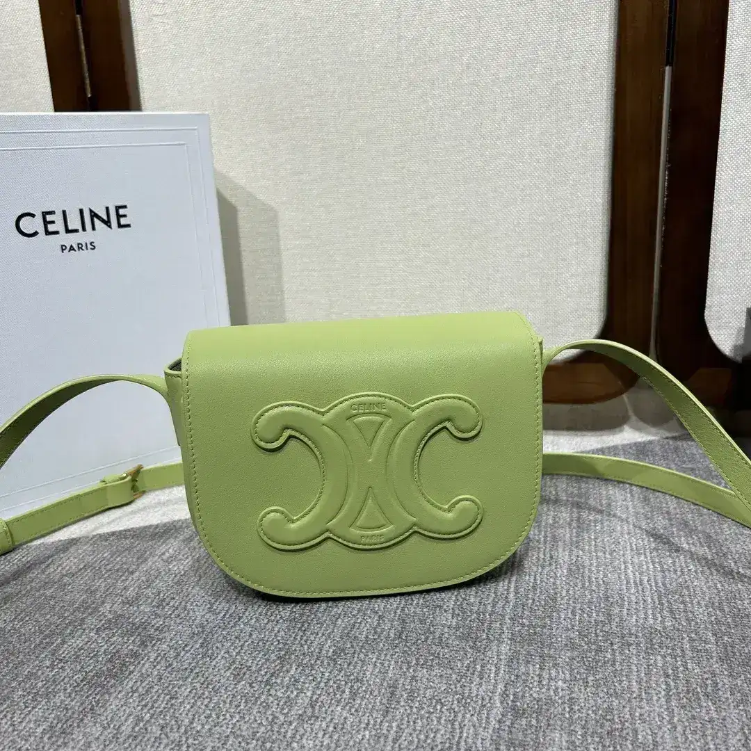 Celine Folco Triomphe Canvas Crossbody Bag product photo from LabelPicks