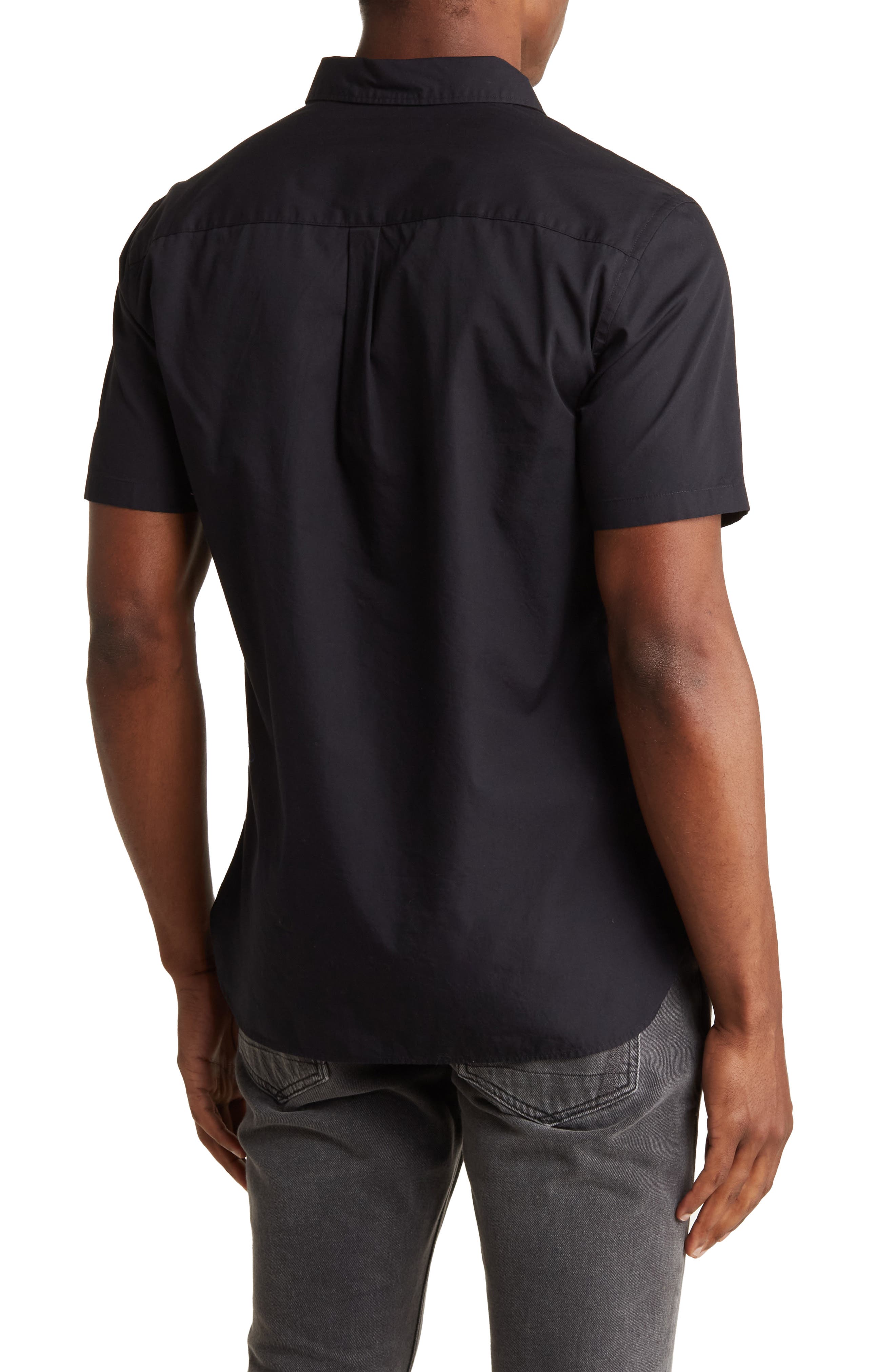 AllSaints Riviera Short Sleeve Button-Up Shirt